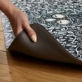 thumbnail image 3 of FIESTA Skull & Vine Floral Sugar Skull Anti-Fatigue Comfort Kitchen Runner Mat, Non-Slip Floor Mat, Padded Standing Desk Mat, Black/White/Beige, 20"x55", 3 of 6
