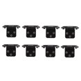 thumbnail image 3 of FONDOTIN 8Pcs Concealed Hinge Black Steel Self Closing for Replacement Bathroom Cabinet, 3 of 5