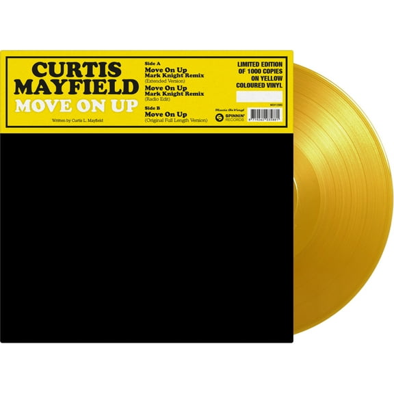 Curtis Mayfield - Move On Up (Mark Knight Remix) - Music & Performance - Vinyl