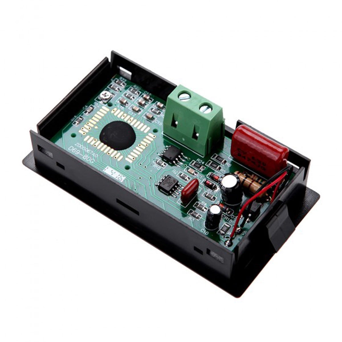 D69-Hz AC80-300V Digital Blue LCD Display Frequency Meter Tester 10Hz-199.9Hz