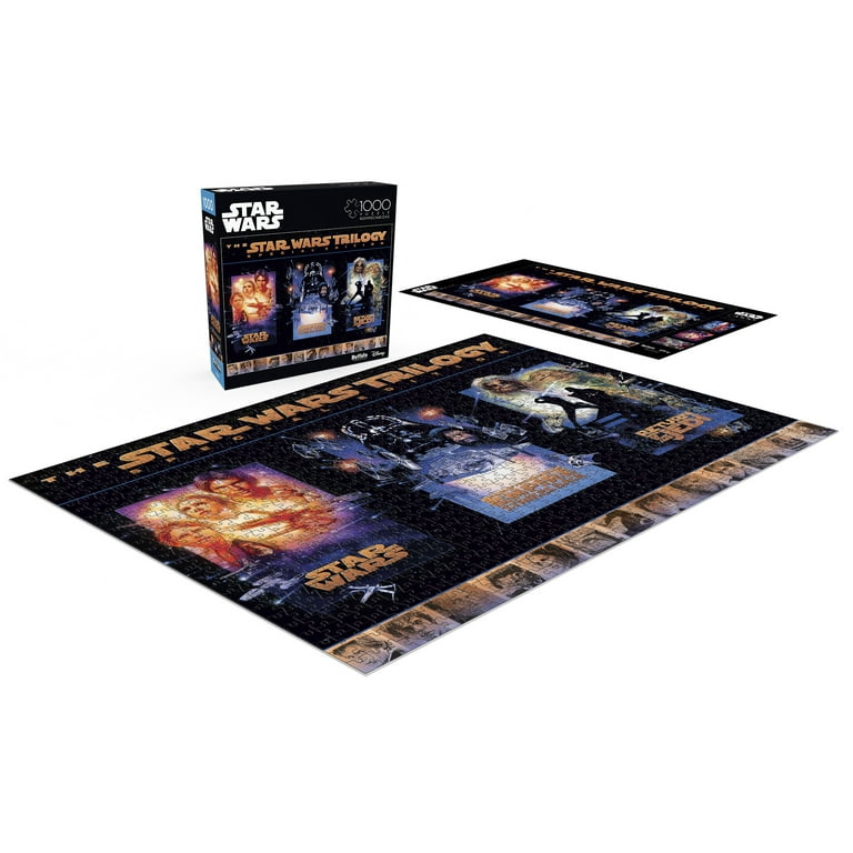 Buffalo Games 1000-Piece The Star Wars Trilogy Interlocking Jigsaw