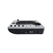 Reloop Bluetooth Portable Turntable with USB Recording and Integrated Speaker, Black