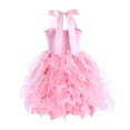 thumbnail image 2 of Vestido Suppromo de tul rosa para cumpleaños para niñas de 7 a 8 años, 2 of 7