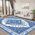 thumbnail image 4 of 5'x7' carpet runners non slip area carpet for living room kitchen area rug neutral area rug washable area rug, 4 of 10