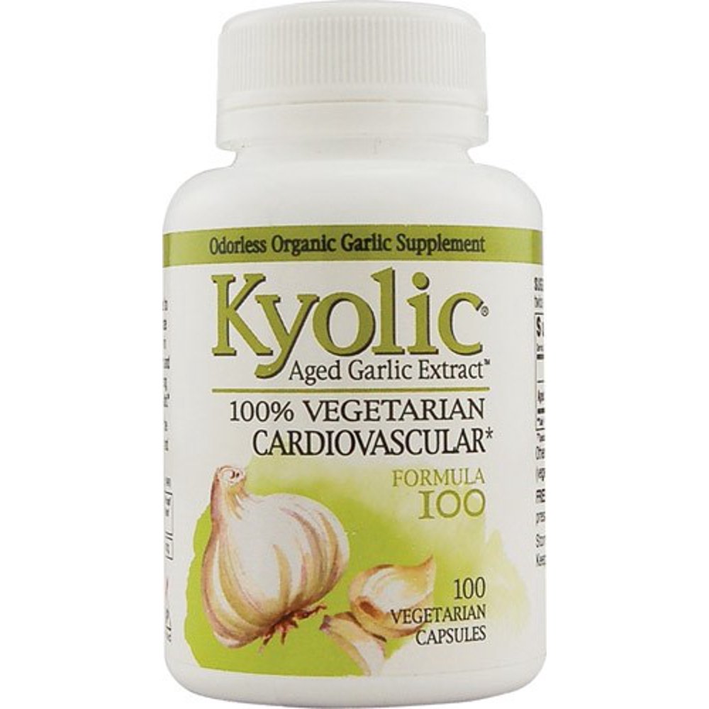 Kyolic Kyolic Aged Garlic Extract Vegetarian Cardiovascular Formula 100