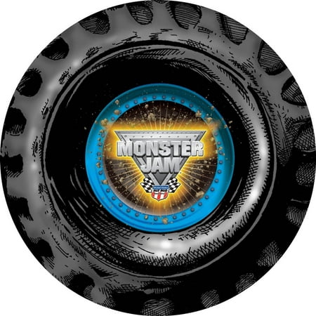 Monster Jam 3D Round Activity Placemats, 4pk
