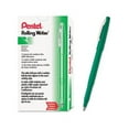 thumbnail image 2 of Rolling Writer Stick Roller Ball Pen Medium 0.8mm, Green Ink/Barrel, Dozen, 2 of 3