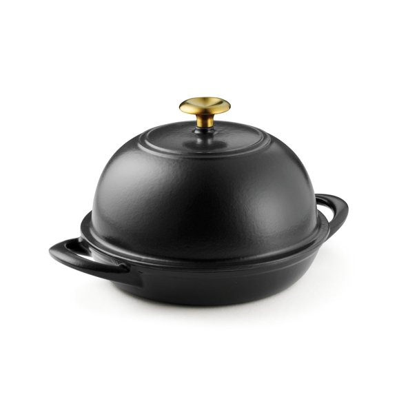 Tramontina 9.5 Inch Cast Iron Bread Oven - Black