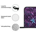 thumbnail image 6 of PUREYAH Oven Mitts And Pot Holders Sets, Kitchen Purple Flower Texture Oven Gloves Hot Pads Heat Resistant 4 Pieces, 6 of 6