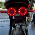 thumbnail image 6 of Aibecy Universal LED Motorcycle Tail Lamp Turn Signal Light Dual Trailer Lights Brake License Plate Holder Lights, 6 of 7