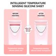 thumbnail image 3 of Intelligent Temperature-Sensing Electric Eyelash Curler with Eye-Curved Design - Constant Heat, Gentle on Lashes - ABS & Electronic Components, 125x38.3mm, Pink - Requires 2 AAA Batteries (Not, 3 of 3