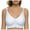 Blue-4, variant on Womens Bras, Compression Bra, Wirefree Bra, Stretchable Straps Bra