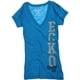 thumbnail image 1 of Ecko Unltd. Camiseta con gráfico Glitter Stud Vnk Wostyl para mujer, azul, pequeña Ecko Unltd. Camiseta gráfica, 1 of 1