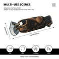 thumbnail image 3 of Fotbe Steampunk Squirrel Pilot Pattern Cervical Neck Pillow, Candy Pillow, Roll Foam Pillows, Bolster Pillow, Round Neck Pillows Support for Sleeping | Bolster Pillow, 3 of 8