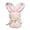 Pink, variant on Easter Bunny Shaped Coral Fleece Towel, Soft Cute Faux Rabbit Towel for Adults, Absorbent Fleece Hand Towel, Festive Easter Gift Towel for Home and Gifting, 20*10in, Yellow