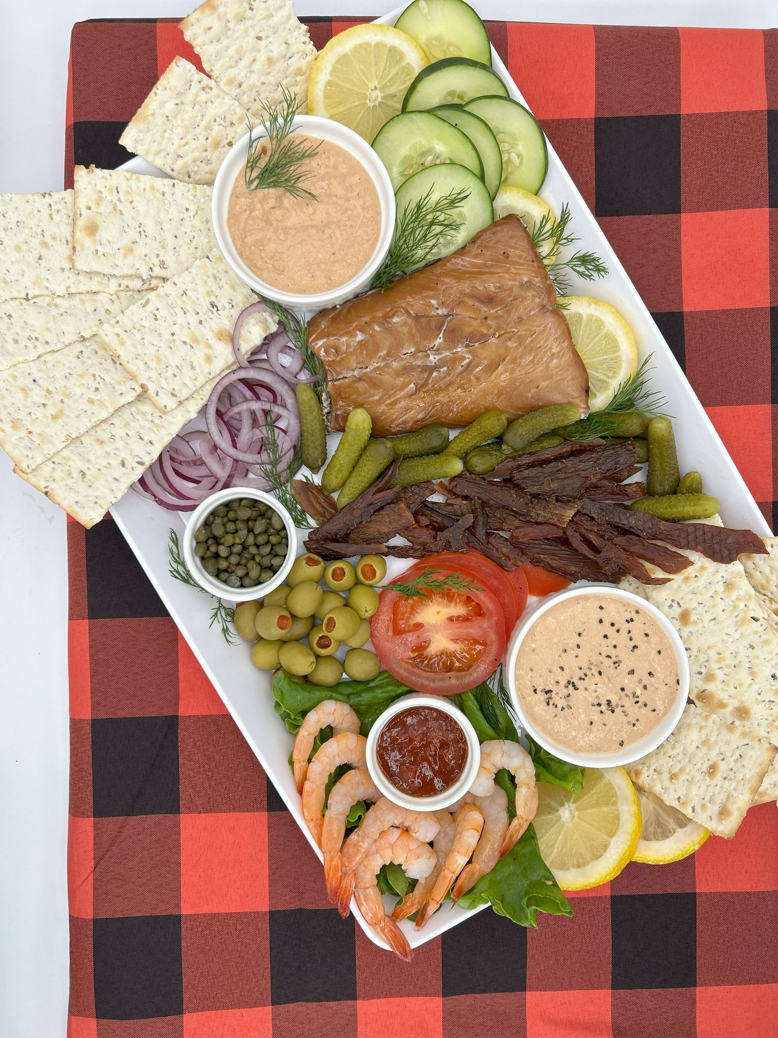 Alaska Smokehouse 3.25oz Pepper Garlic Salmon Spread Tin, Wild Alaskan Pink Salmon and Cream Cheese