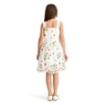 thumbnail image 2 of Kensie Girl Sleeveless Beaded Soutache Dress with Tiered Skirt, Sizes 4-16, 2 of 6