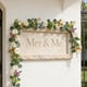 thumbnail image 1 of Guirnalda Artificial de Mariposas, Margaritas, Rosas y Eucaliptos para Exteriores, Decoración de Primavera y Verano para Patio, Vallas y Puertas., 1 of 7