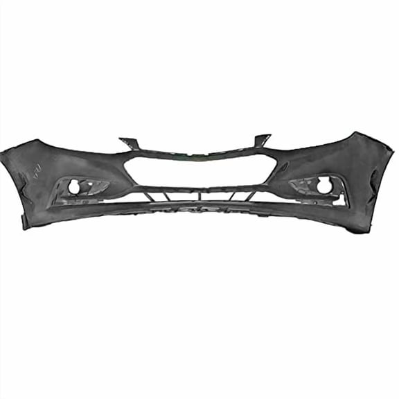 Front Bumper Cover Replacement for Chevy Cruze 2016 2017 2018 without Park Assist Sensor Holes Primered 191275123478 GM1000A01