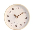 thumbnail image 4 of Reloj de pared redondo, decoración moderna y única, silencioso y creativo. Café, 4 of 9