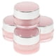 thumbnail image 1 of GOOHOCHY 4pcs soporte de la loción redonda frascos de crema vacío frascos recargables de viajes biberones de recipiente de crema de viaje, 1 of 8