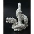 thumbnail image 3 of Estatua De Quan Yin Montada En Dragón De 13 Pulgadas, Versión Con Acabado De Mármol, 3 of 4