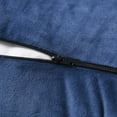 thumbnail image 4 of Retreat Life Blue Velvet Bed Rest Pillow, 4 of 4