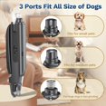 thumbnail image 5 of 2-in-1 Dog & Cat Clipper With - Dual Highlight Led Reduce Over-trimming  Long Cordless Usb-c Rechargeable Safety Lock Catcher Cap Quiet Home For Small Large Pets, 5 of 8