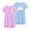 2# Purple, variant on Little Hand Toddler Girl Graphic Nightgowns Summer Dresses Cotton Sleepwear for Kids 2pcs 9-10years