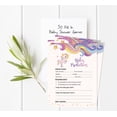 thumbnail image 2 of Inkdotpot 50Prediction CardsFor Baby Shower Game Unicorn Gender Neutral Party Supplies Fun Baby Shower Game Favors, 2 of 5