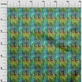 thumbnail image 2 of oneOone Polyester Lycra Green Fabric Batik Fabric For Sewing Printed Craft Fabric By The Yard 56 Inch Wide, 2 of 4