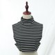thumbnail image 5 of Collar falso para mujer Falso medio cuello alto cuello alto Collar desmontable Yuyangstore Cuello falso de cuello de mujer, 5 of 8