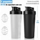 thumbnail image 3 of 2 Piezas Shaker Proteina, Vaso para proteínas sellado y a prueba de fugas, Botella de agua para gimnasio con licuadora, Vaso mezclador de proteínas para deportes y viajes, 3 of 4