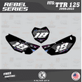 thumbnail image 2 of Kalair GFX Graphics Kit for Yamaha TTR125 (2008-2024) Rebel Series, 2 of 5