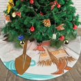 thumbnail image 3 of Falda para árbol de Navidad de Moana, suave y divertida, decoración navideña navideña de granja de 48", 3 of 4