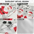 thumbnail image 2 of FORMRS Boys Swim Trunks Quick Dry Mesh Liner Boardshorts Sizes XS-XL, Gray Christmas Santa, 2 of 7