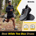 thumbnail image 2 of FitVille Men's Trail Running Shoes Extra Wide Sneakers with Arch Support, 11 x-Wide, 2 of 7