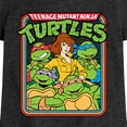 thumbnail image 3 of Teenage Mutant Ninja Turtles  - Retro Group April - Toddler & Youth Girls Short Sleeve Graphic T-Shirt, 3 of 5