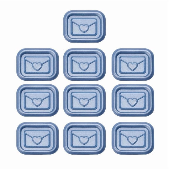 10 Pcs Self-Adhesive Wax Seal Sticker Envelope Sealing Sticker for Wedding