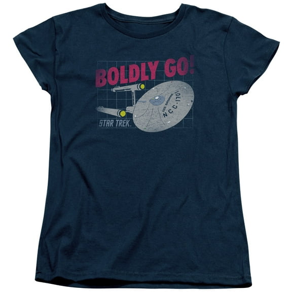 Star Trek - Boldly Go - Women's Short Sleeve Shirt - Small