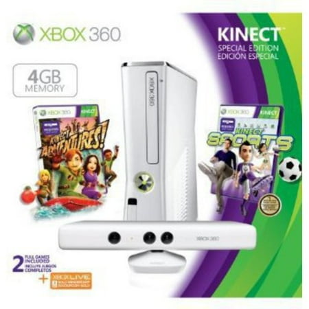 Xbox 360 Special Edition 4GB Kinect Sports Bundle