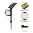 thumbnail image 4 of ROSHWEY Solar Outdoor Flood Light Led Spot Lights for Outside, Solar Wall Mounted Outdoor Lights, 4 of 8