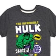 thumbnail image 3 of Marvel Hulk - Sticker Collage - Toddler And Youth Short Sleeve Graphic T-Shirt, 3 of 5
