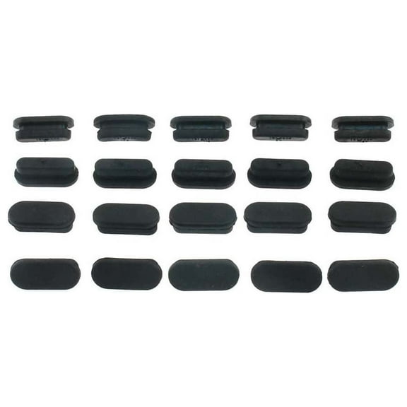 Carlson H1456 Brake Backing Plate Dust Cover Plug, 20 Count