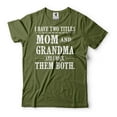 thumbnail image 4 of I Have Two Titles Mom And Grandma Shirt Mother And Grandma Gift Tee Mom And Grandma Shirt (4X-Large Navy Blue), 4 of 6