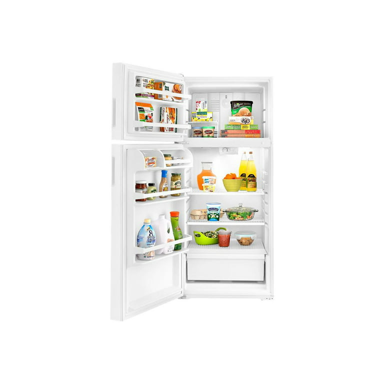 AMANA 28-inch Top-Freezer Refrigerator with Dairy Bin - White - ART104TFDW