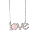 thumbnail image 1 of Colorful Microscope Cells Structure Biological Love Necklace Pendant Charm Jewelry, 1 of 3