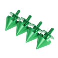 thumbnail image 2 of Xotic Tech JDM Quick Release Fasteners For Car Bumpers Trunk Fender Hatch Lids Spike Green, 2 of 4
