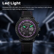 Mens Watches Casual Chronograph Waterproof Sport Military Watch Quartz Watch for Men