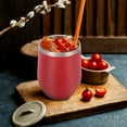 thumbnail image 5 of Wine , 12oz, Durable Stainless Steel, Lid with Straw Hole, Gift Idea, 5 of 15